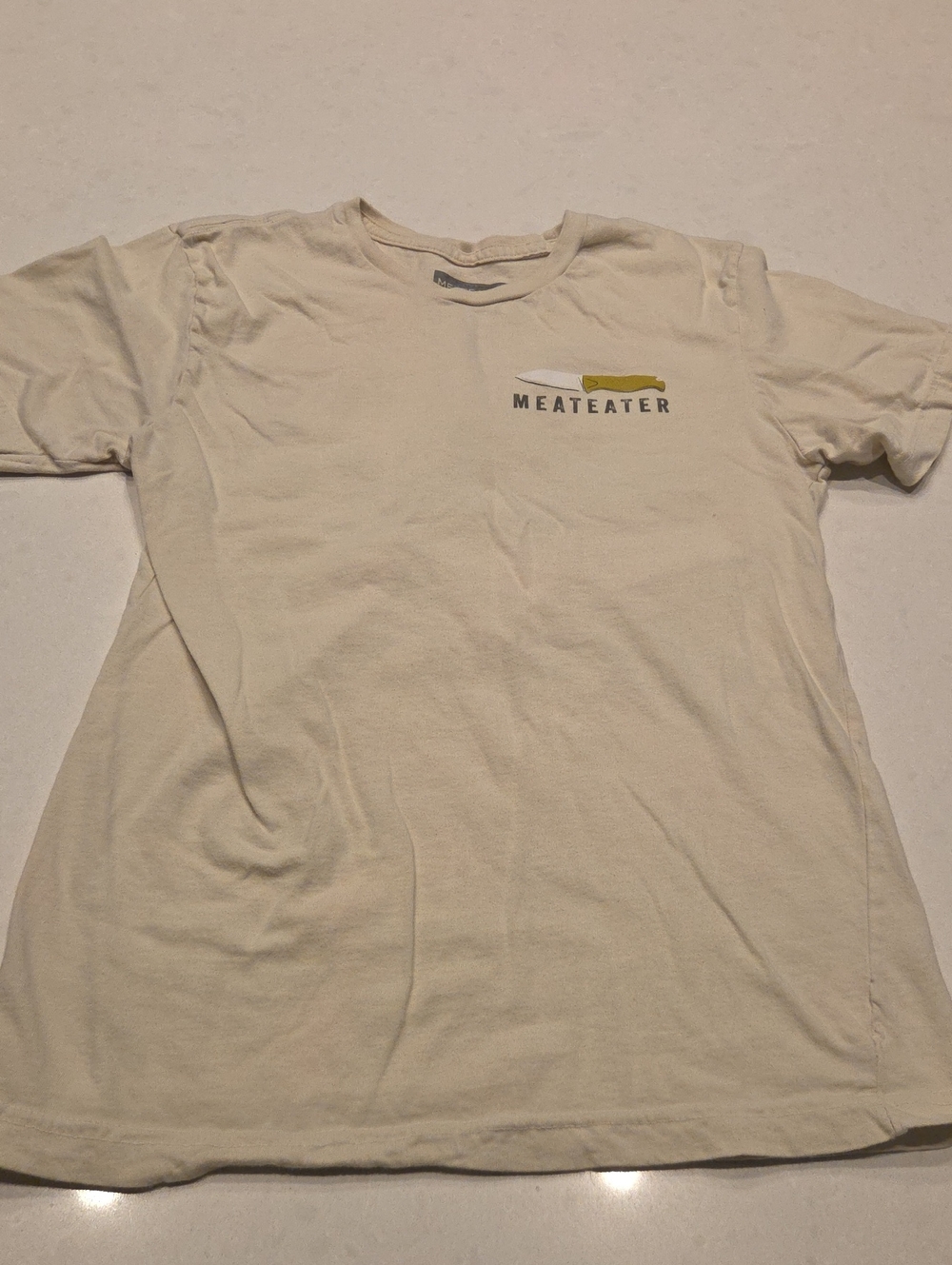 Meateater Cream Short-Sleeve Logo Tee